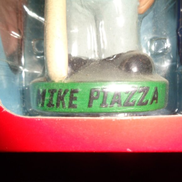 MLB Mike Piazza Bobble Head Doll 8" Tall, Collectible Series In Box - Picture 4 of 5